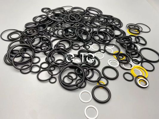 Corredo della guarnizione del cilindro di CAT320D, 3651270 Materialeee dell'unità di elaborazione TPFE FKM NBR della guarnizione della valvola