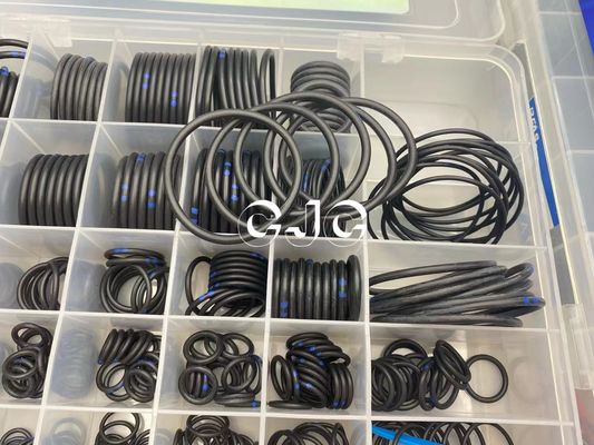Corredi della guarnizione del cilindro dell'ascensore idraulico di resistenza al calore per il Materialeee di gomma di Kobelco EPDM