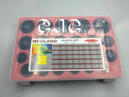 Riva idraulica O Ring Kit Box di KOMATSU O Ring Seal Kit Excavator NBR 90