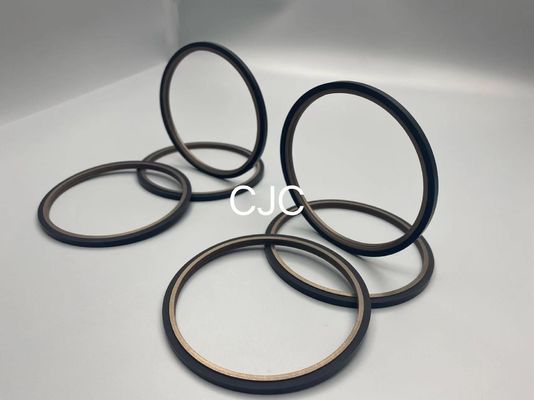 Escavatore Hydraulic Bronze Piston Rod Seals Oil Resistance di SPN PTFE